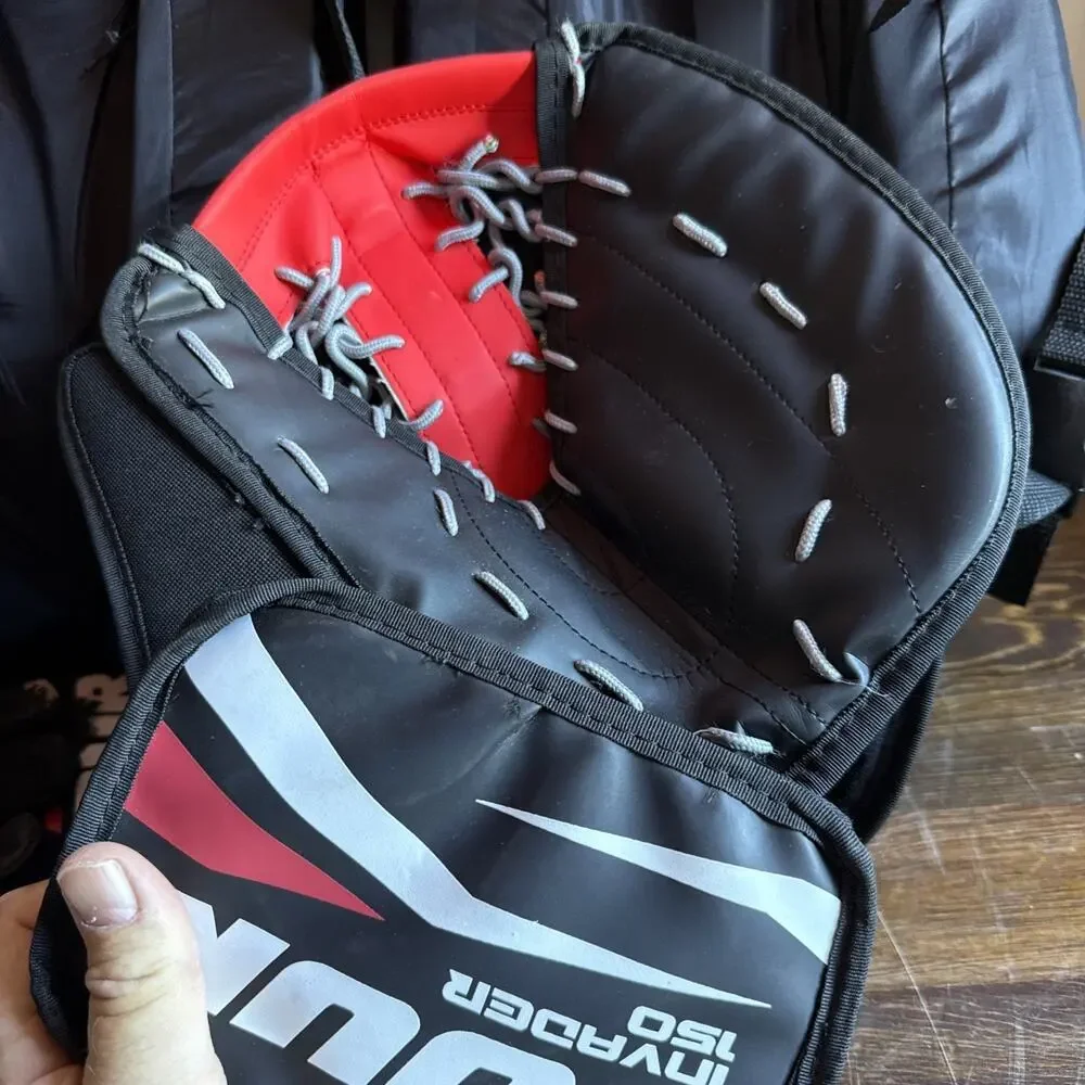 Tour Invader 150 Street Hockey Gloves And Pads For Youth